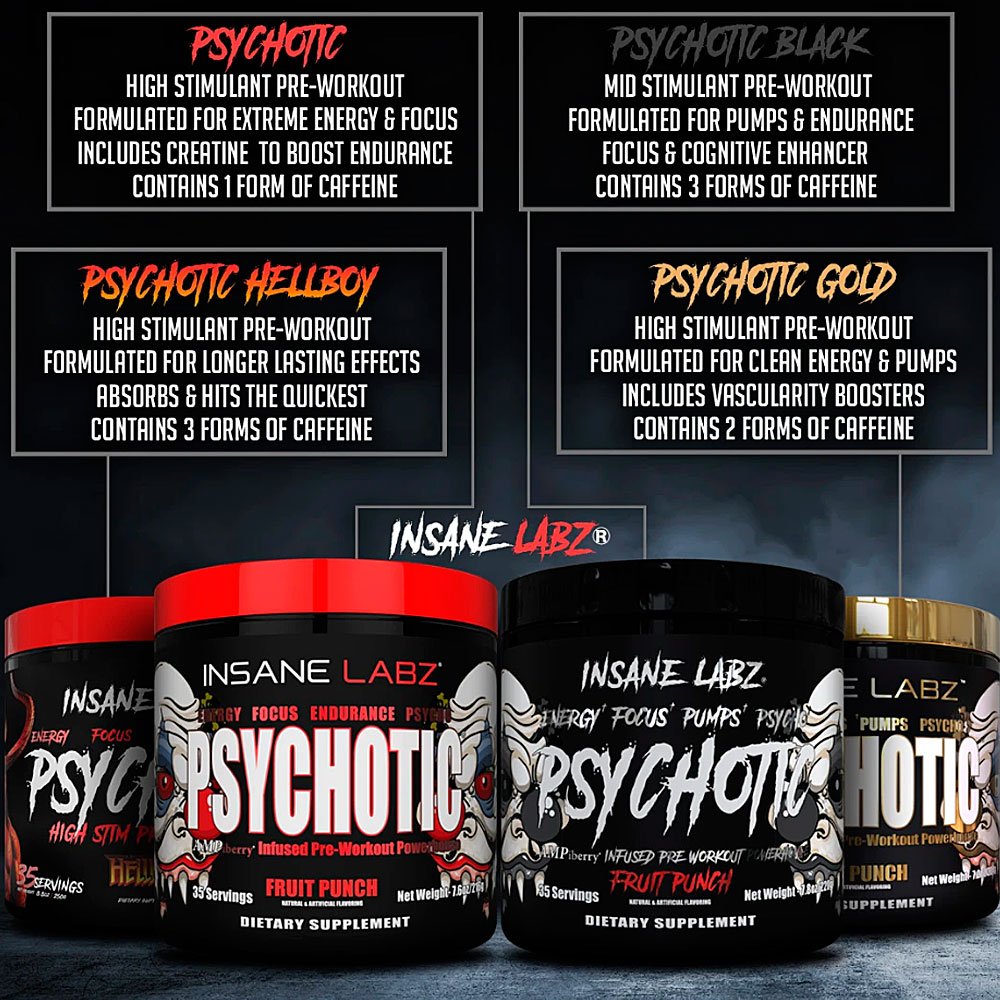 Insane Labz Psychotic (216 г.)