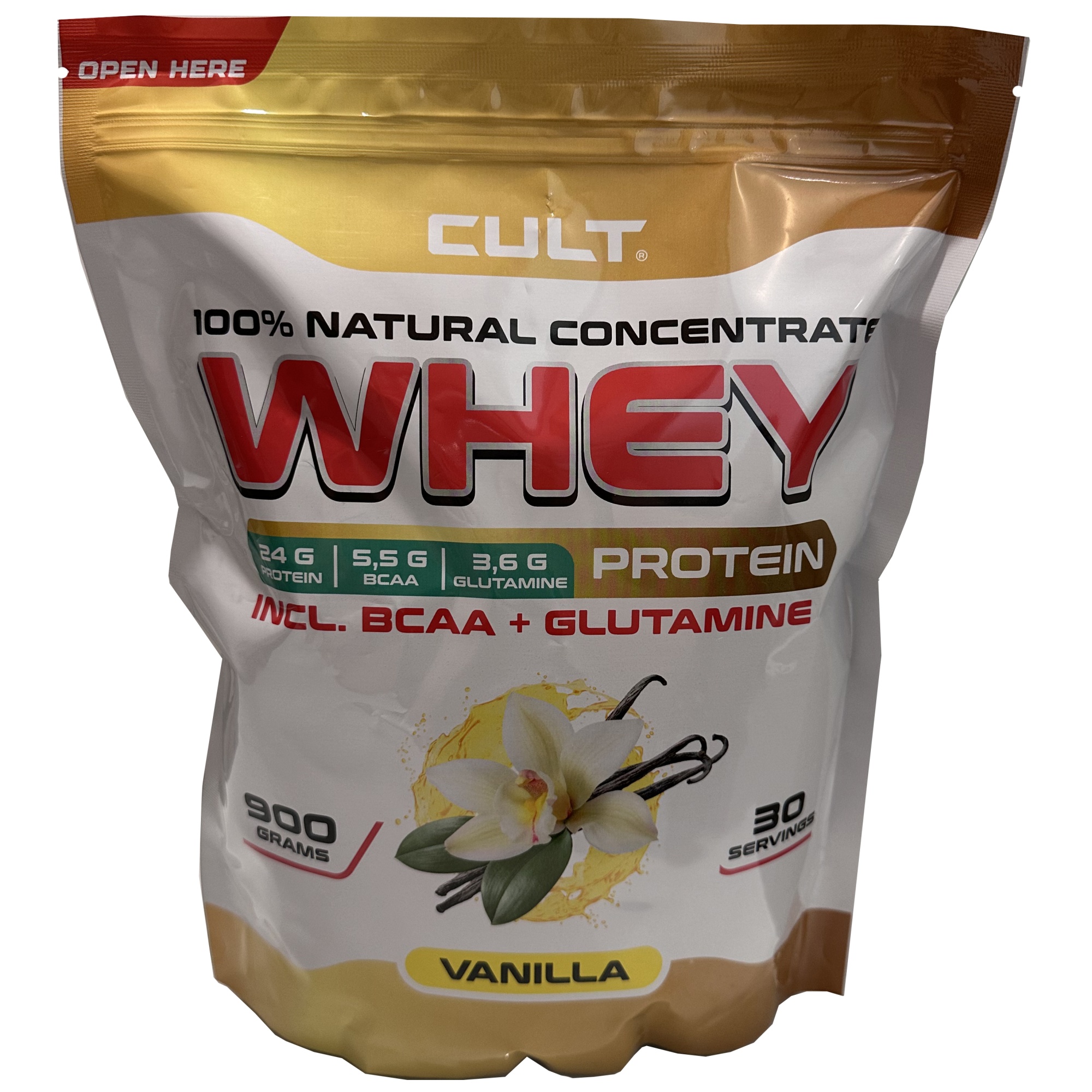 CULT Whey Protein (900 г.) пакет (ваниль)